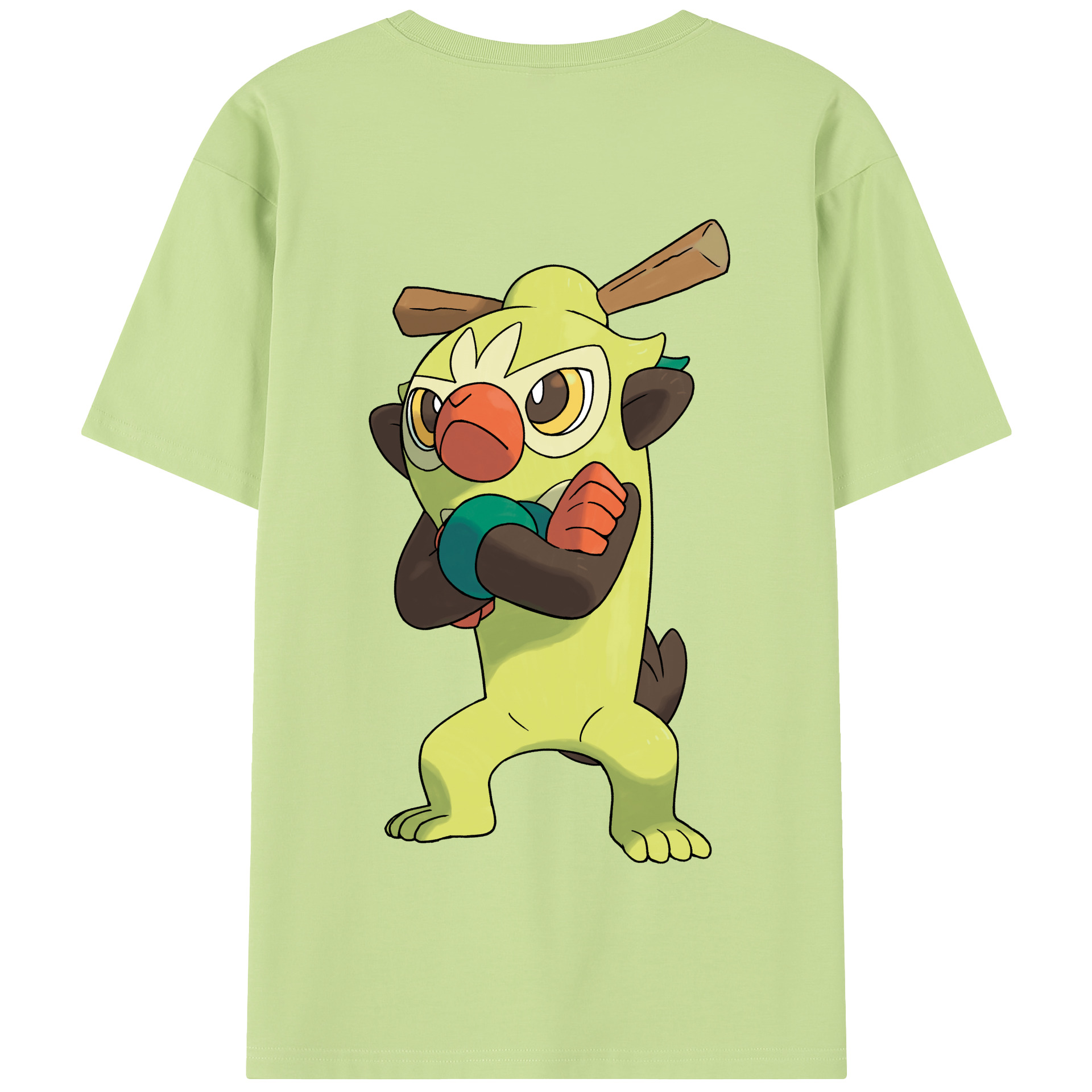 （画像用） ポケットモンスター Pokémon 綿100％半袖Tシャツ（背面プリント）